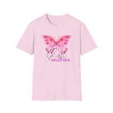 Best Daughter Butterfly Unisex Softstyle T-Shirt