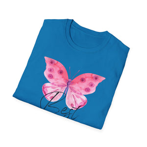 Best Daughter Butterfly Unisex Softstyle T-Shirt