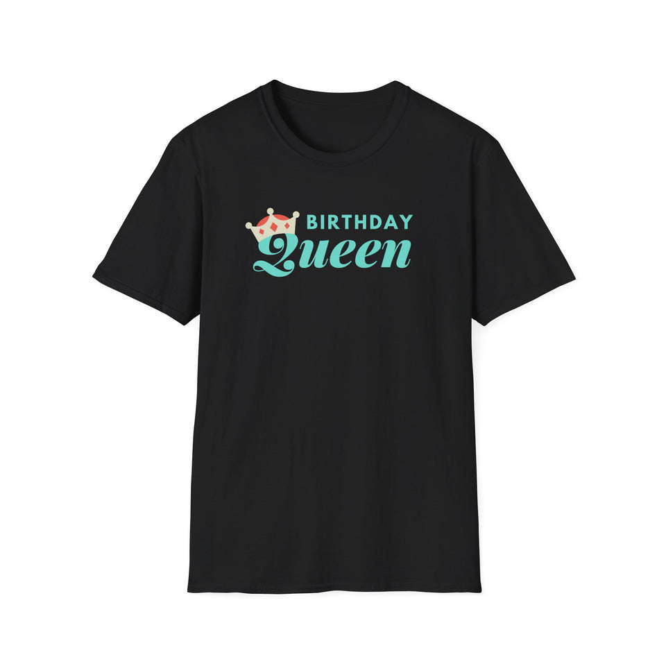 Birthday Queen Unisex Softstyle T-Shirt - Celebrate in Style!