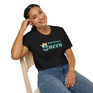 Birthday Queen Unisex Softstyle T-Shirt - Celebrate in Style!