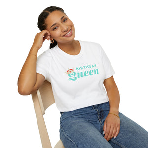 Birthday Queen Unisex Softstyle T-Shirt - Celebrate in Style!