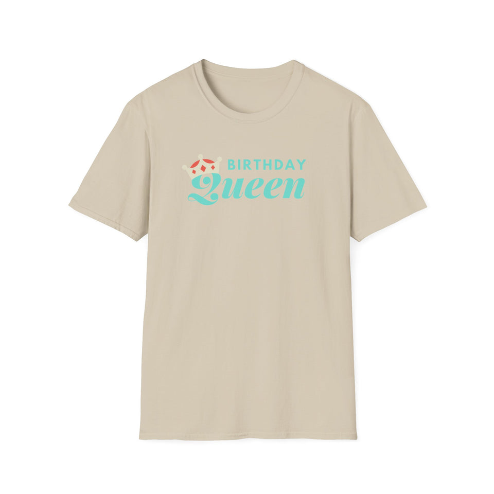 Birthday Queen Unisex Softstyle T-Shirt - Celebrate in Style!