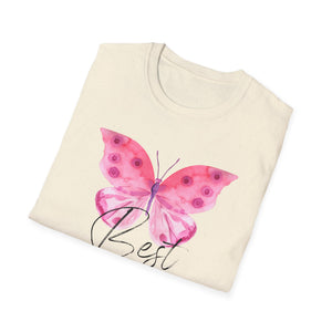 Best Daughter Butterfly Unisex Softstyle T-Shirt