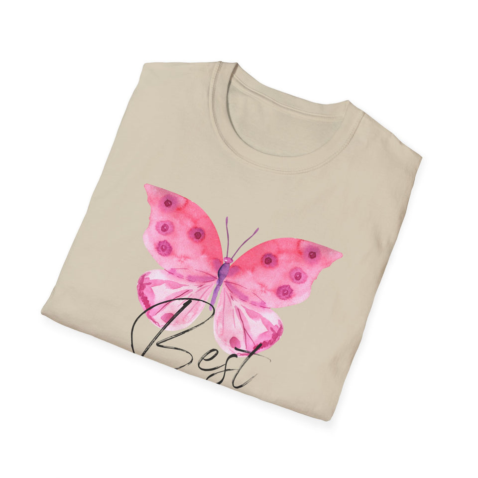 Best Daughter Butterfly Unisex Softstyle T-Shirt