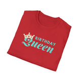 Birthday Queen Unisex Softstyle T-Shirt - Celebrate in Style!