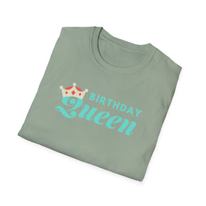 Birthday Queen Unisex Softstyle T-Shirt - Celebrate in Style!