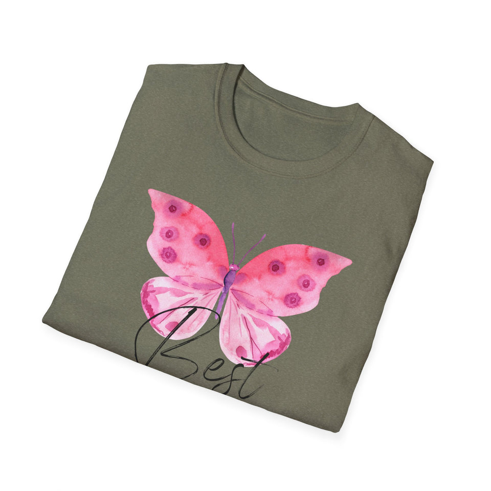 Best Daughter Butterfly Unisex Softstyle T-Shirt