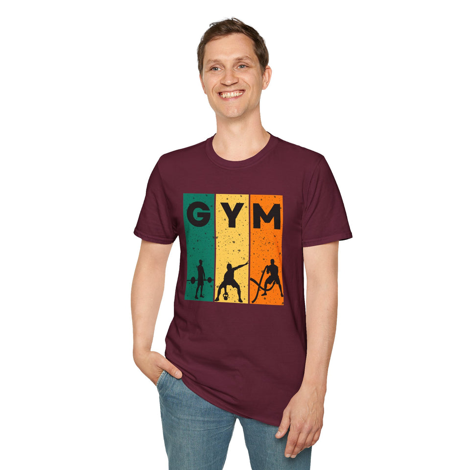 Gym Motivational Unisex Softstyle T-Shirt