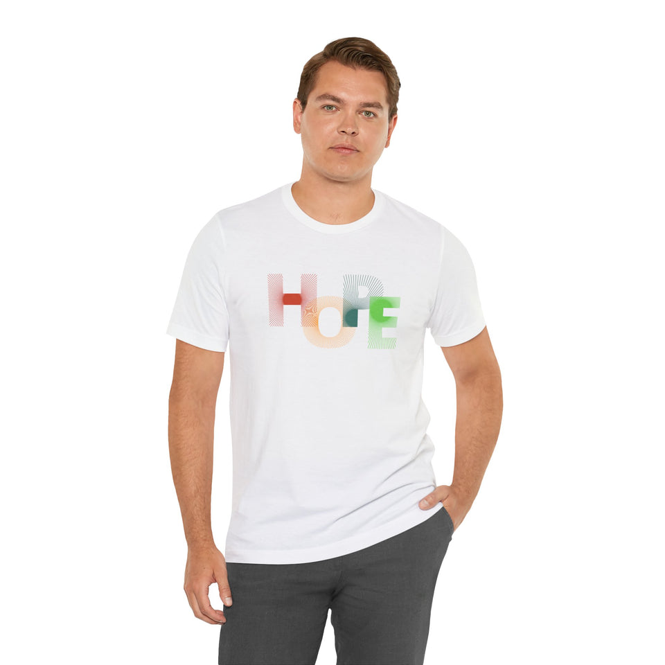 Unisex Hope Graphic Tee - Positive Vibes T-Shirt