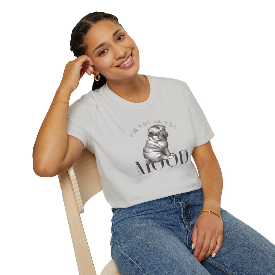 Unisex Softstyle T-Shirt - Funny 'I'm Not in the Mood' Graphic Tee