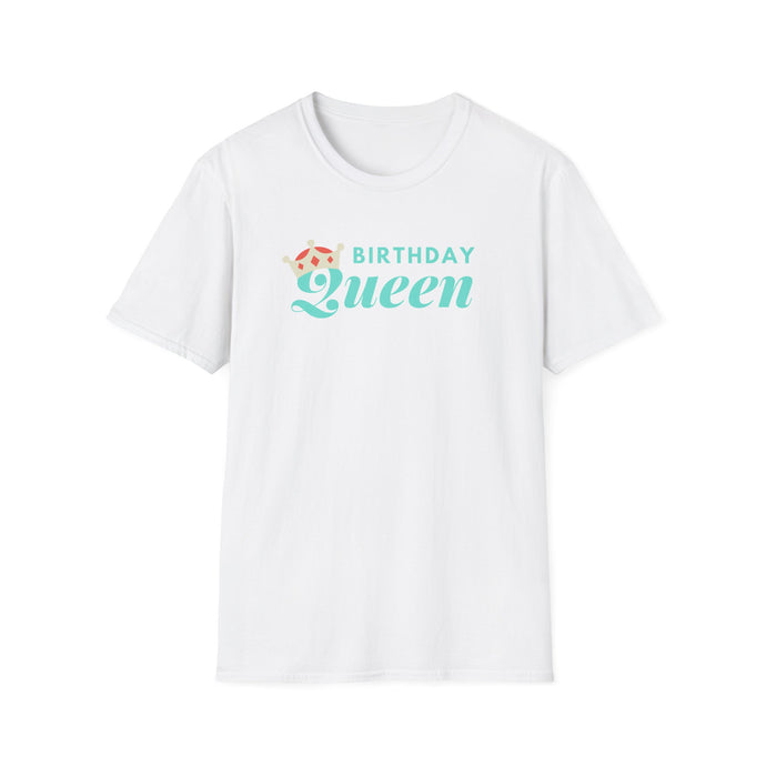 Birthday Queen Unisex Softstyle T-Shirt - Celebrate in Style!