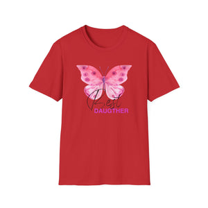 Best Daughter Butterfly Unisex Softstyle T-Shirt