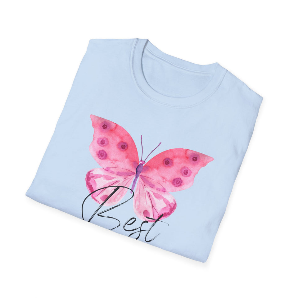 Best Daughter Butterfly Unisex Softstyle T-Shirt