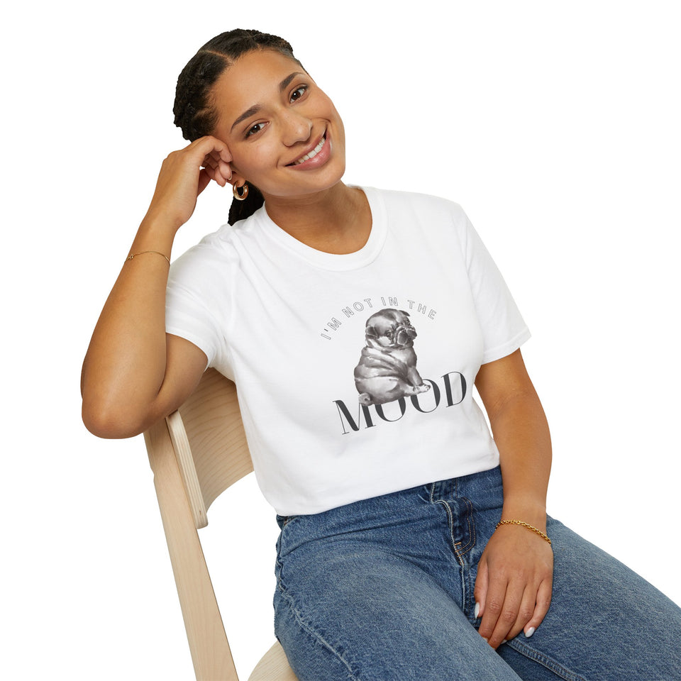 Unisex Softstyle T-Shirt - Funny 'I'm Not in the Mood' Graphic Tee