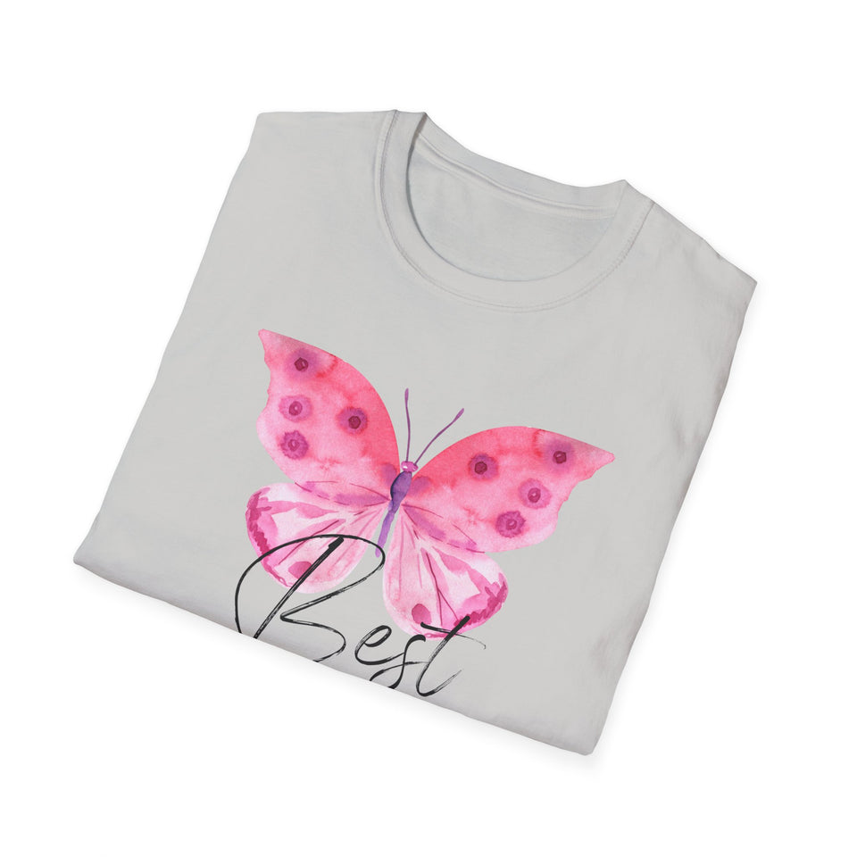 Best Daughter Butterfly Unisex Softstyle T-Shirt