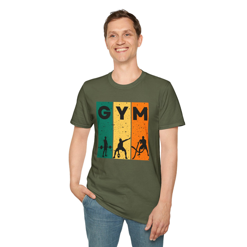 Gym Motivational Unisex Softstyle T-Shirt