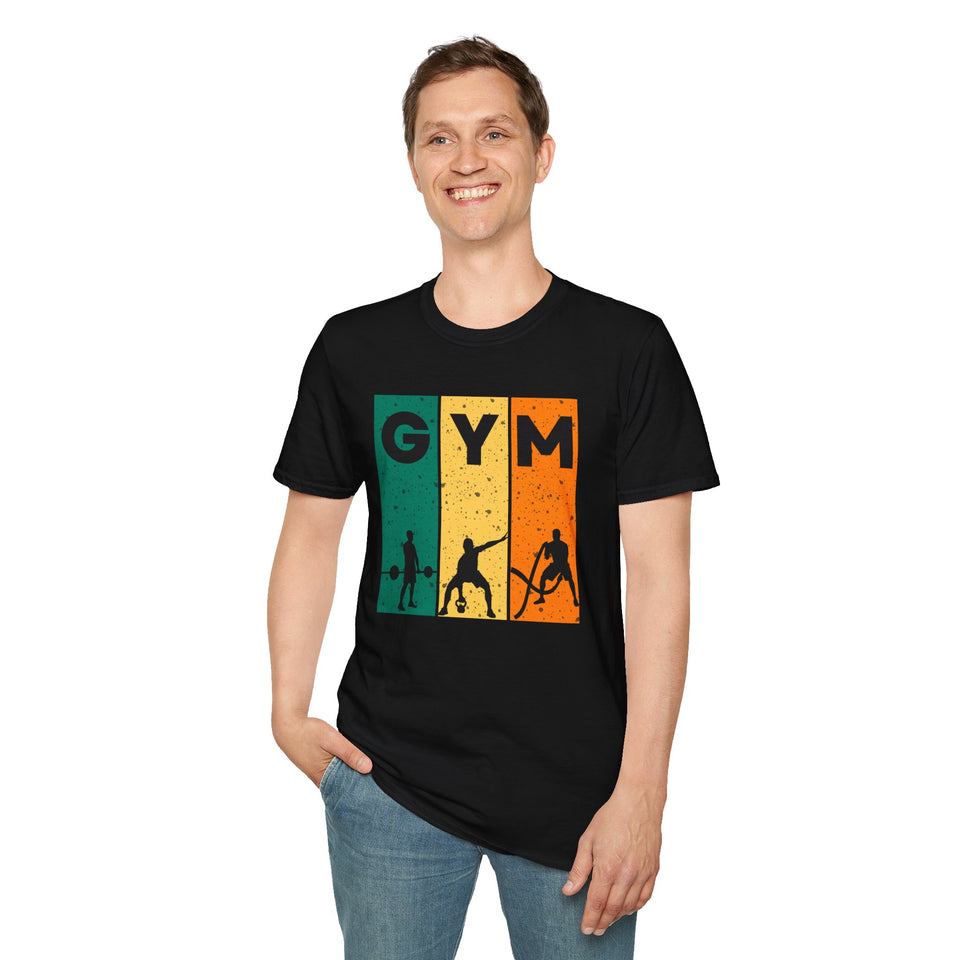 Gym Motivational Unisex Softstyle T-Shirt